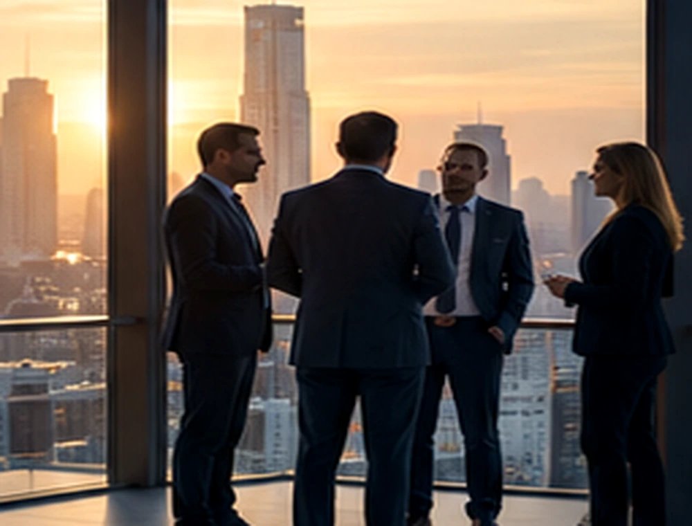 Executives in a boardroom