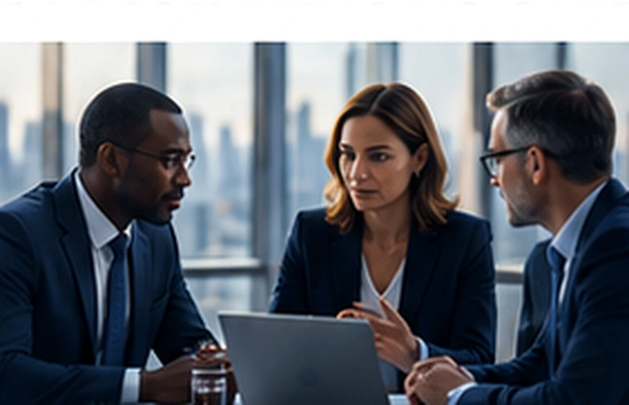 Executive financial services discussion